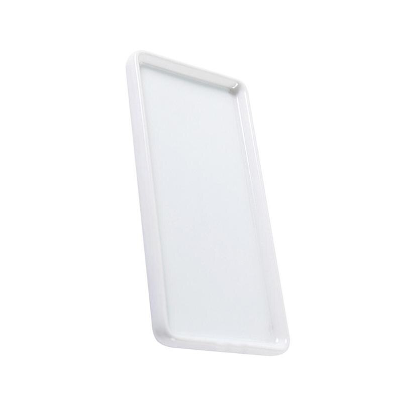 1/2pc Rectangle Porcelain Tray Bathroom Ceramic Base Storage Trays Sanitary Storage Pallet Delicate Bathroom Supplies Toothbrush