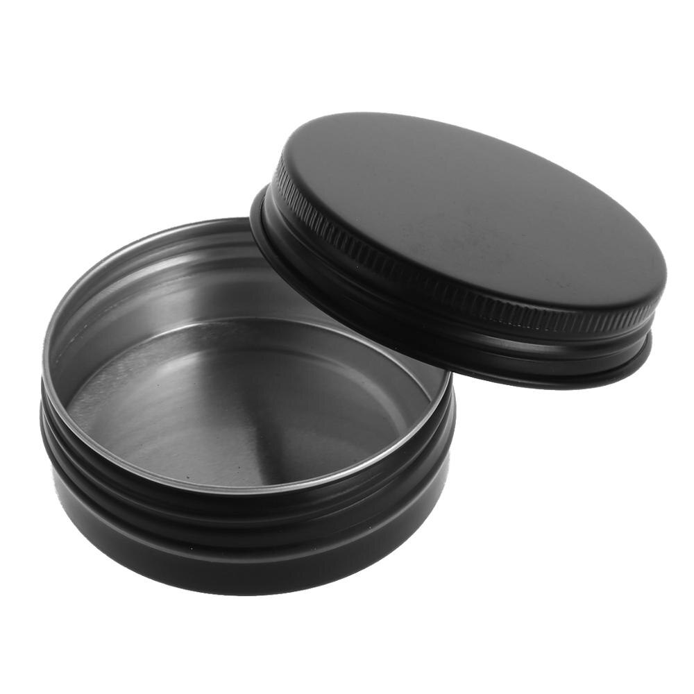 10 30ml aluminiumsdåser med anti-lækageforsegling potter skruetop mini opbevaring metal dåser bærbar lysboks urte lotion prøvebeholdere