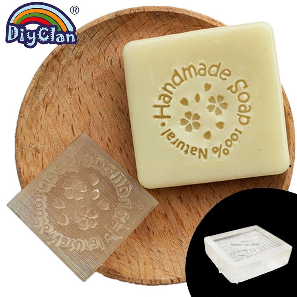 Acryl Hars Clear Hoofdstuk 100% Natuurlijke Handgemaakte Zeep Postzegels Voor Scrapbooking Diy Lakzegel Briefpapier Onderwijs Aid Graveren: No handle