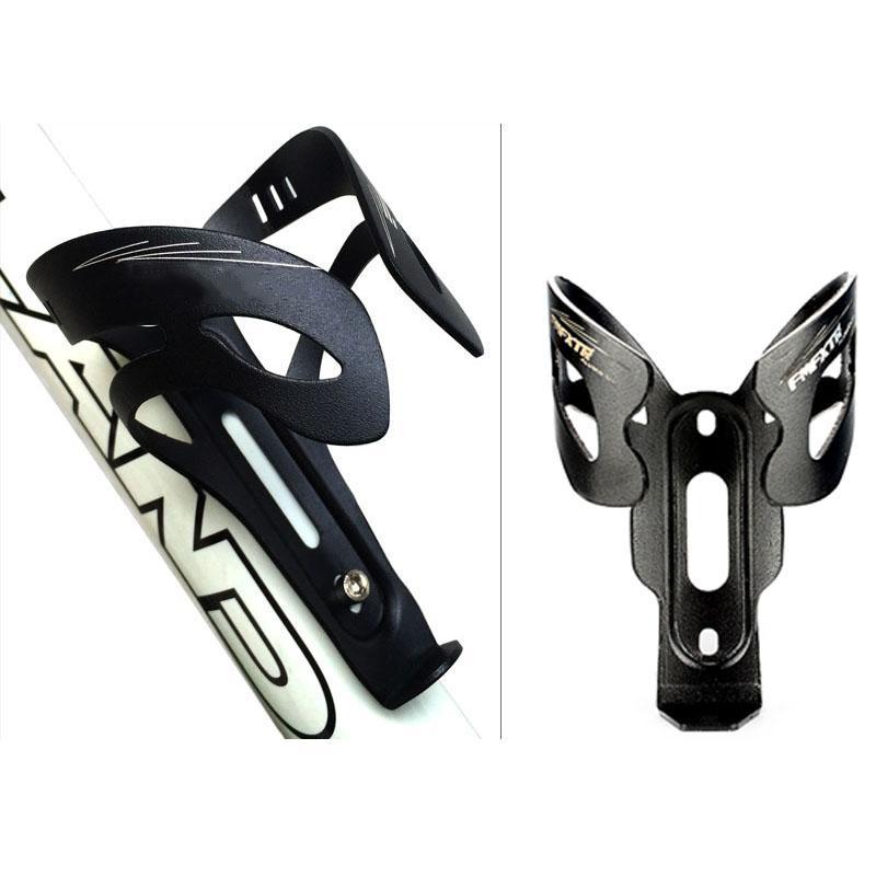 De aleación de aluminio titular de la botella ligera bicicleta titular de la botella de ciclismo de carretera de montaña bicicleta soporte de botella de agua de bicicleta soporte: Black