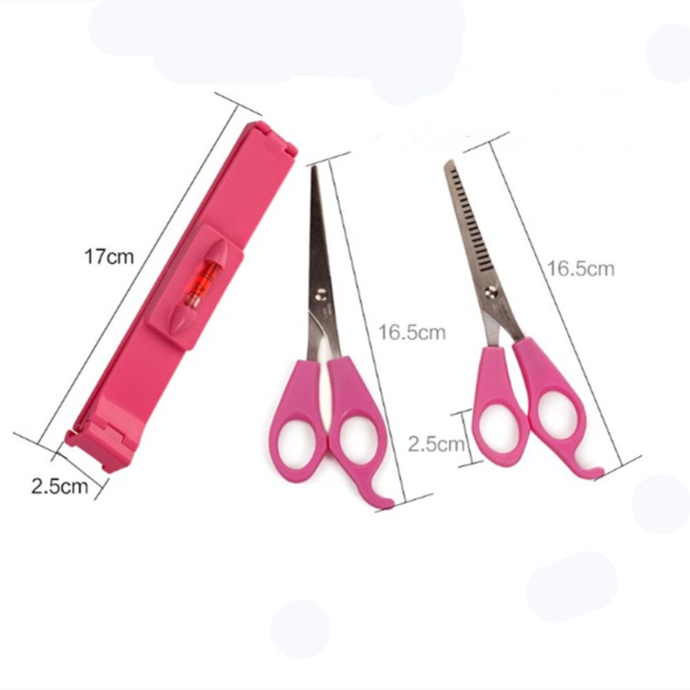 3pcs Hair Scissors Cutting Shears Salon Barber Hair Cutting Hairdressing Set DIY Styling Tool Hairdressing Comb