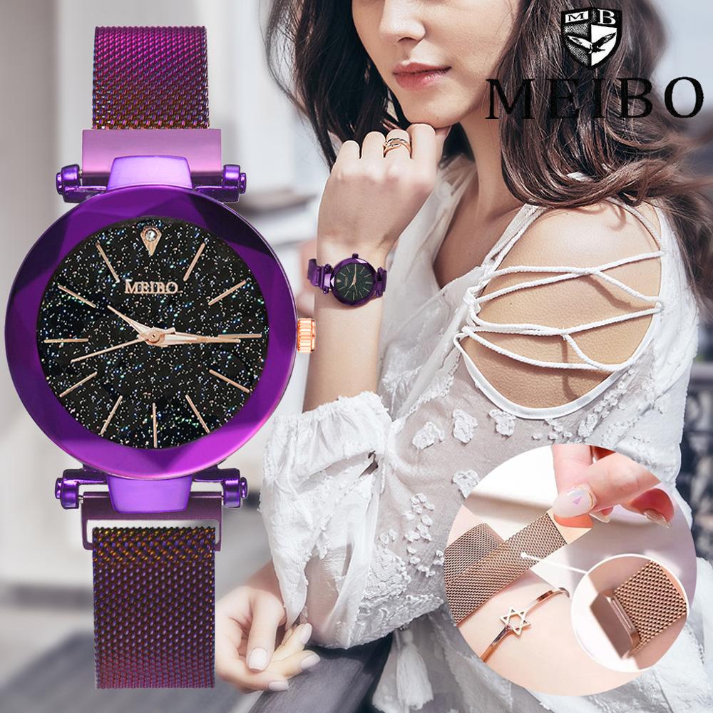 Luxe Magnetische Sterrenhemel Vrouwen Horloges relogio feminino Vrouwelijke Klok Quartz Horloge Dames Polshorloge reloj mujer