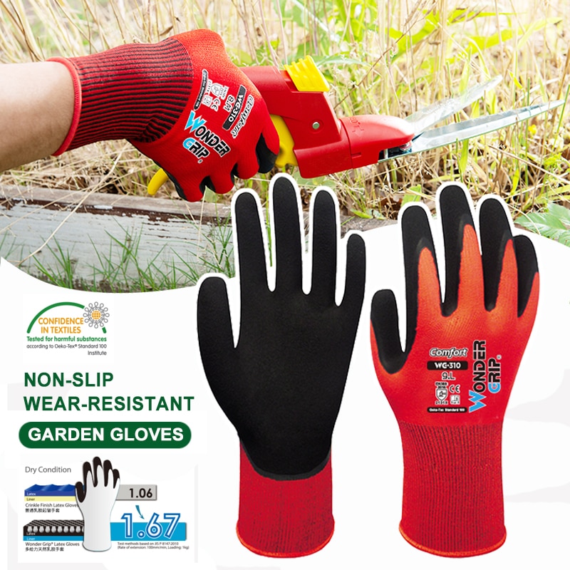 1 pairs Safety work gloves Nitrile labor working glove Automotive assembly gloves