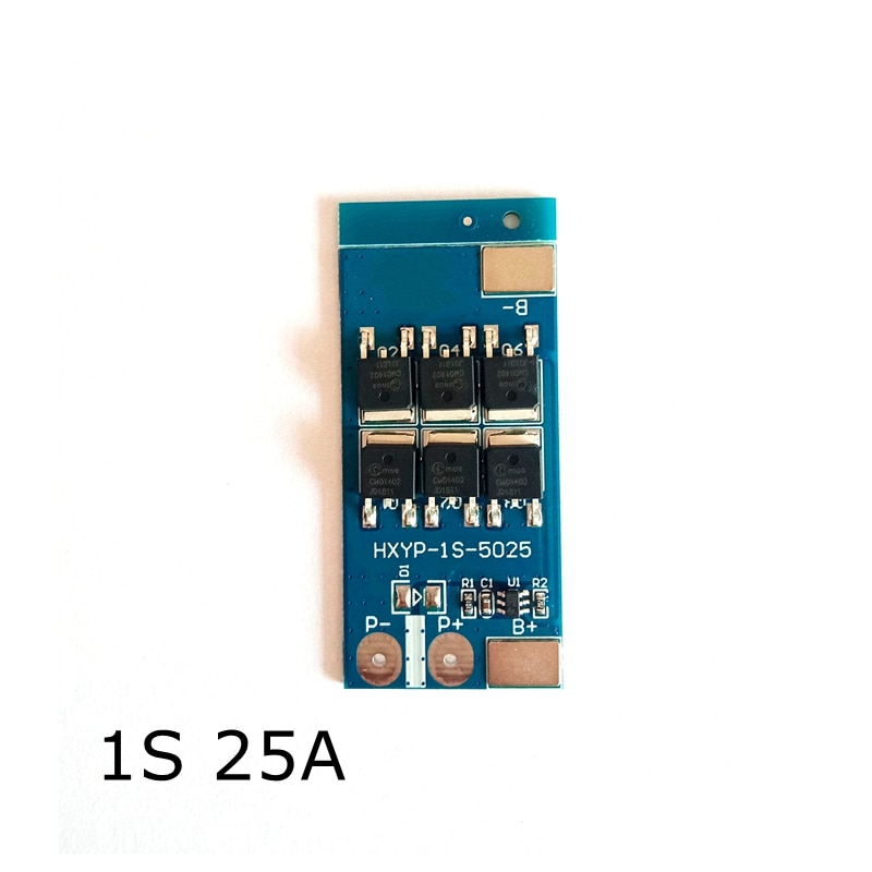 1 S 25A BMS 3.2 V lithium-ijzerfosfaat batterij lithium batterij charing Board bescherming Boord Enkele batterij 3.7 V