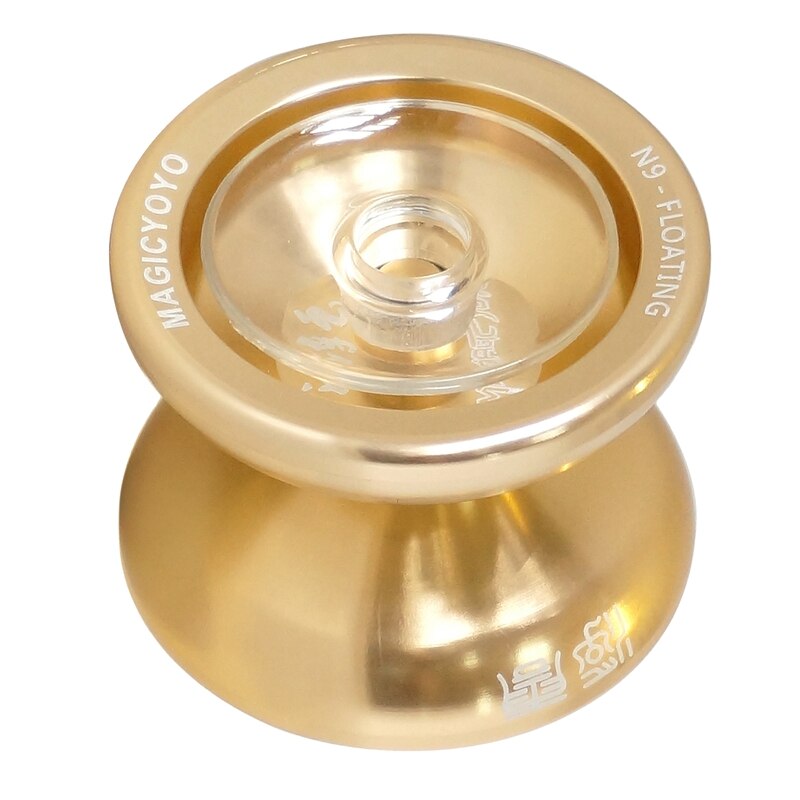 Magicyoyo N9 Metalen Yoyo Side Shaft Top Fingerplay Aluminium Professionele Yoyo Met 5 Snaren, Handschoenen