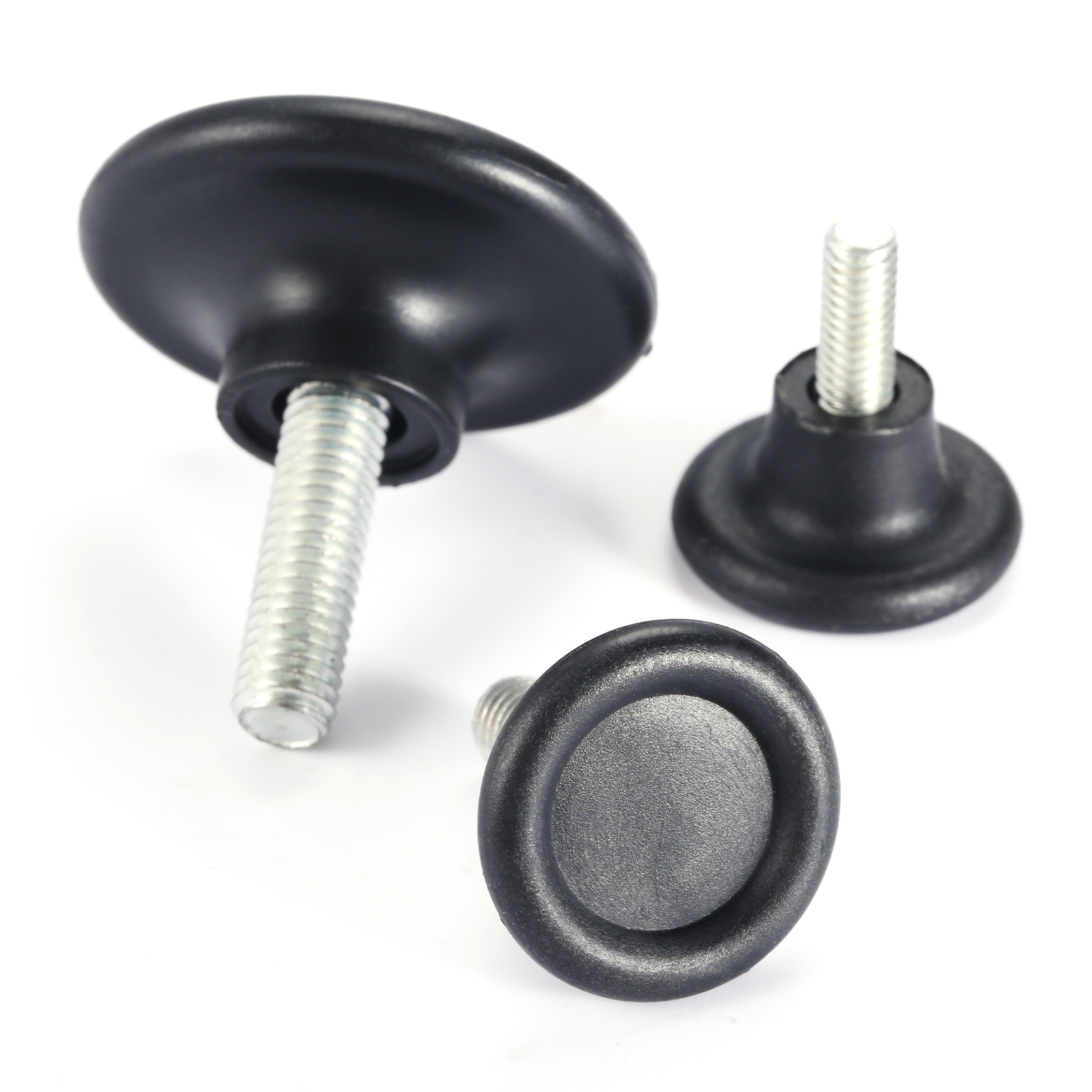 Pie nivelador con tornillo M8 para muebles, 10 piezas, M6, diámetro ajustable, para mesa de casa, escritorio