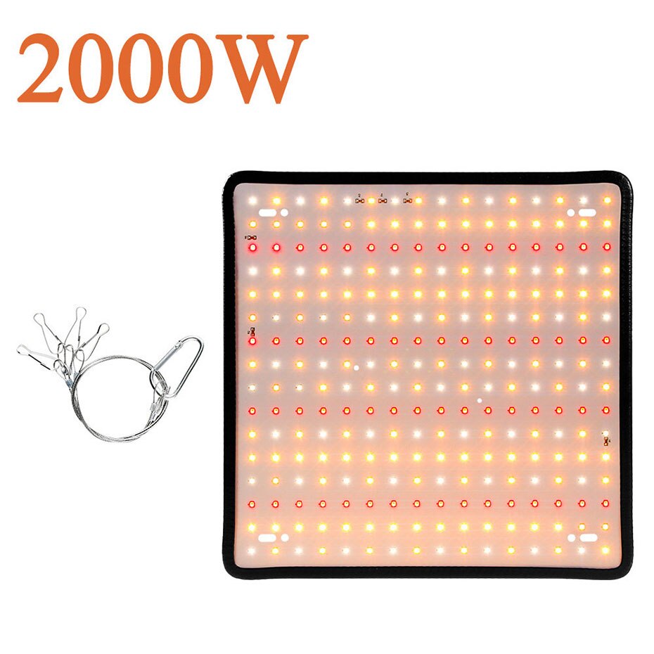 Grow Light LED Plants Growth Lamp Full Spectrum Strip Light Phytolamp Red Blue Lighting Seedling for Flower Succulent Vegetable: 2000W SL / US Plug
