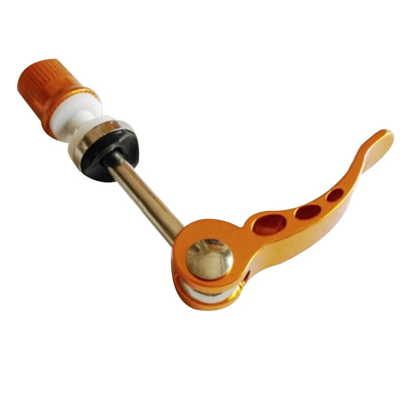 Mountain bike seat tube quick release aluminium alloy seat post quick release lever folding seat clip screw quick release