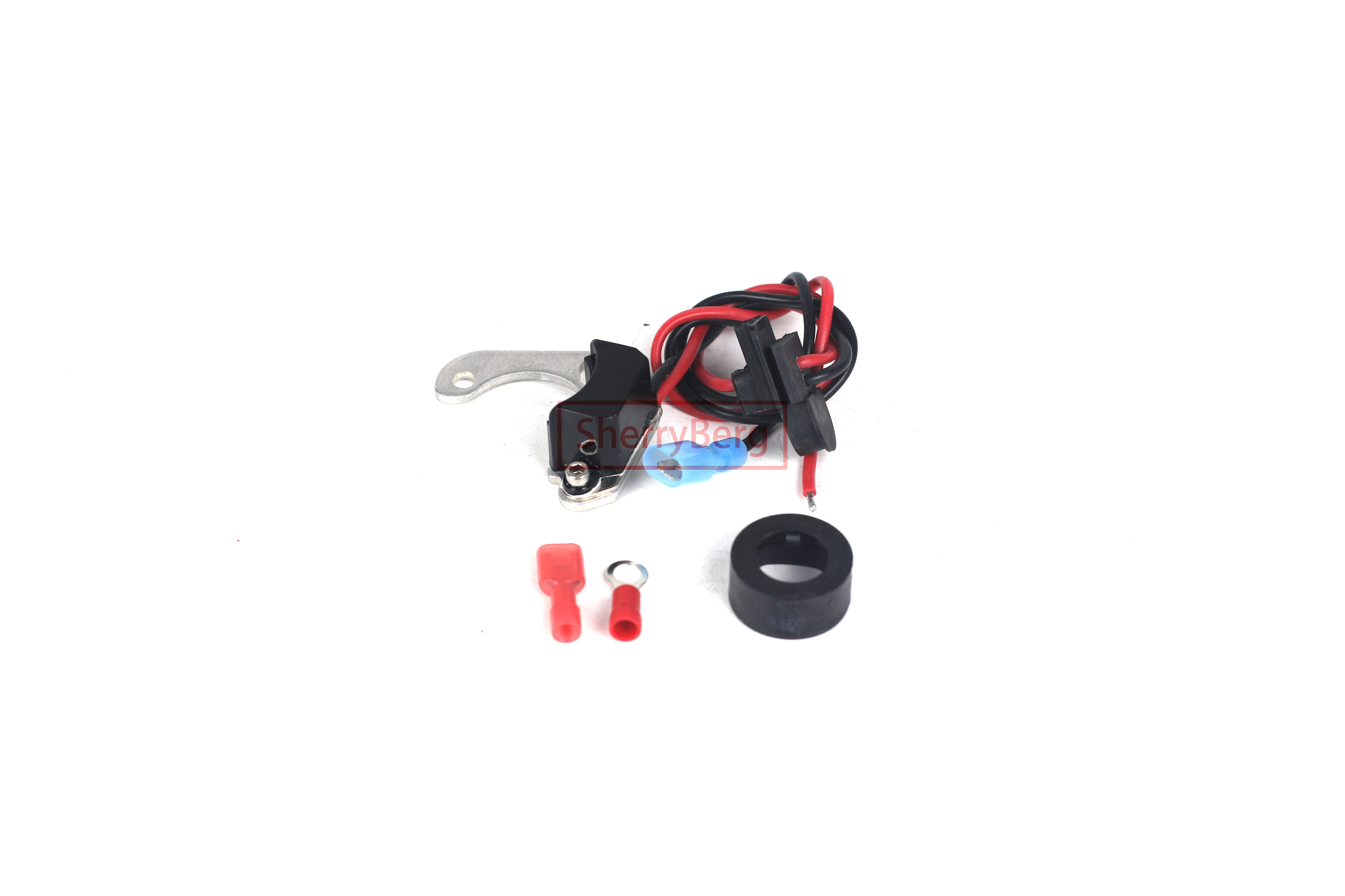 SherryBerg – Kit d'allumage électronique, distributeur de points 23D4, distributeur électrique pour voiture classique, Lucas 25D4 et 23D4: electrical kit ONLY