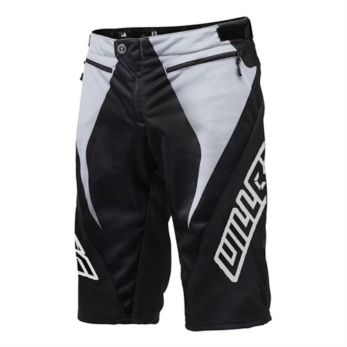 Willbros motorcykel mtb cykel mx offroad scooter motorcykel sommershorts: Sort grå / 36
