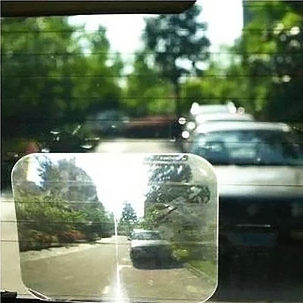 Parabrisas de automóvil gran angular vista trasera aparcamiento espejo de marcha atrás película adhesiva Interior del coche accesorios nueva