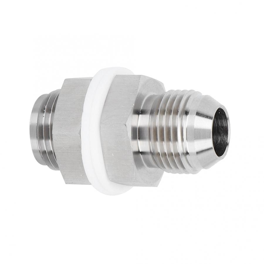 Oil Pan Gaskets Duokon Oil Pan Return Adapter ,Turbo Steel Oil Pan Adapter Return Drain Plug Fitting Fits for AN10 Weldab oil