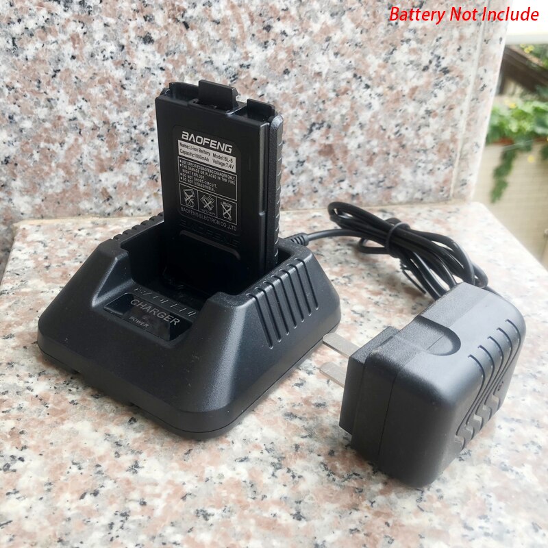 Baofeng caricatore di UV-5R originale con spina ue/regno unito/USA/AUS/USB/auto per Walkie Talkie UV5R UV5RE UV5RA Radio bidirezionale accessori