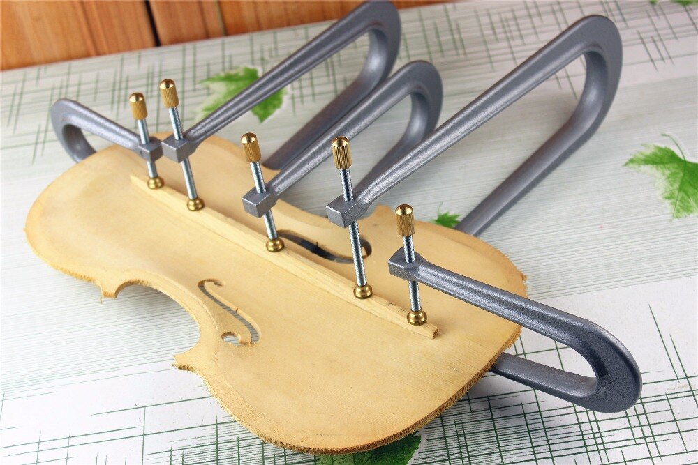 1 setti viulu basso-tanko kiinnittimet alttoviulu / viulun valmistus työkalut luthier työkalu