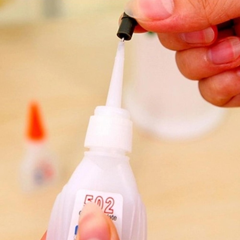 2 pcs 502 Super Glue Multi-Function Glue Fast Strong Genuine Tools Adhesive For Office Cyanoacrylate Bond D7P3