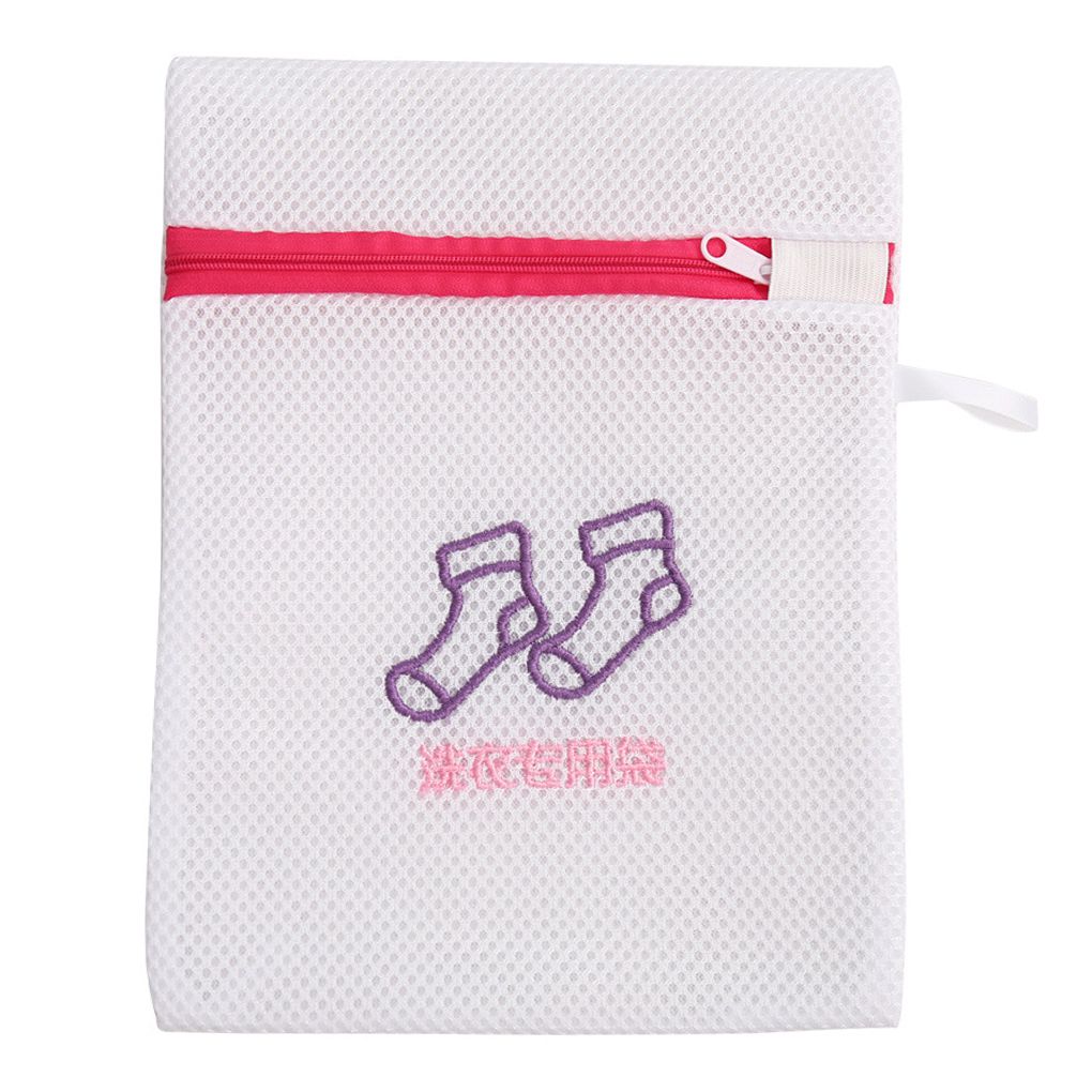 Mesh Waszakken Dubbele Laag Draagbare Beha Trui Sok Waszak Kit Reizen Outdoor Kleding Opslag Waszakken: NO.1