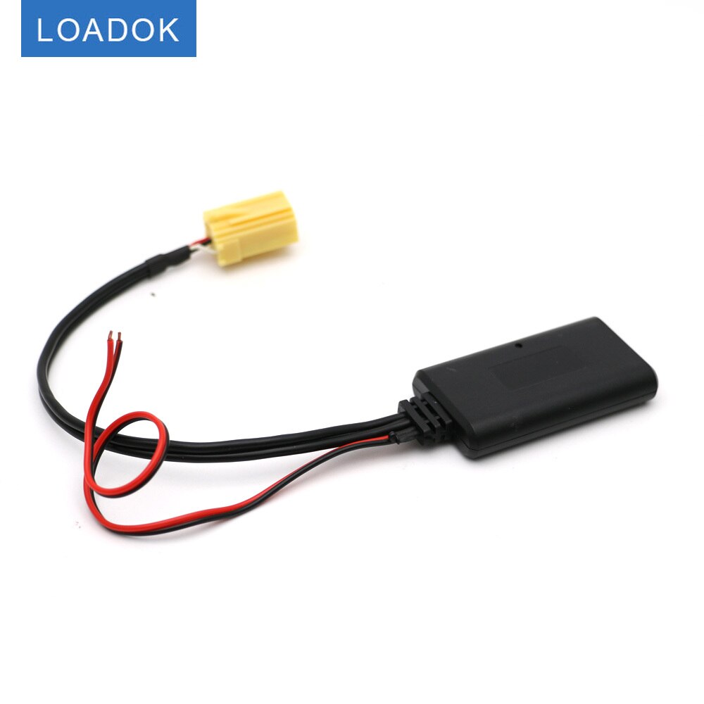 Car Bluetooth 5.0 Module Cable AUX Adapter for Smart Fortwo 450 451 Roadster Grundig Radio CD 6 8 Pins MINI ISO Connector Plug