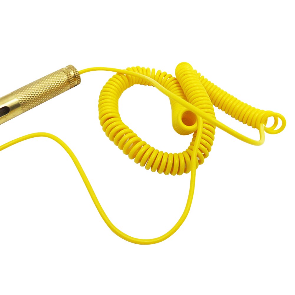 Dc 6V 12V 24V Meten Elektrische Reparatie Probe Lamp Metalen Trailers Diagnostic Tool Voltage Gauge Circuit Tester auto Spiraal Draad