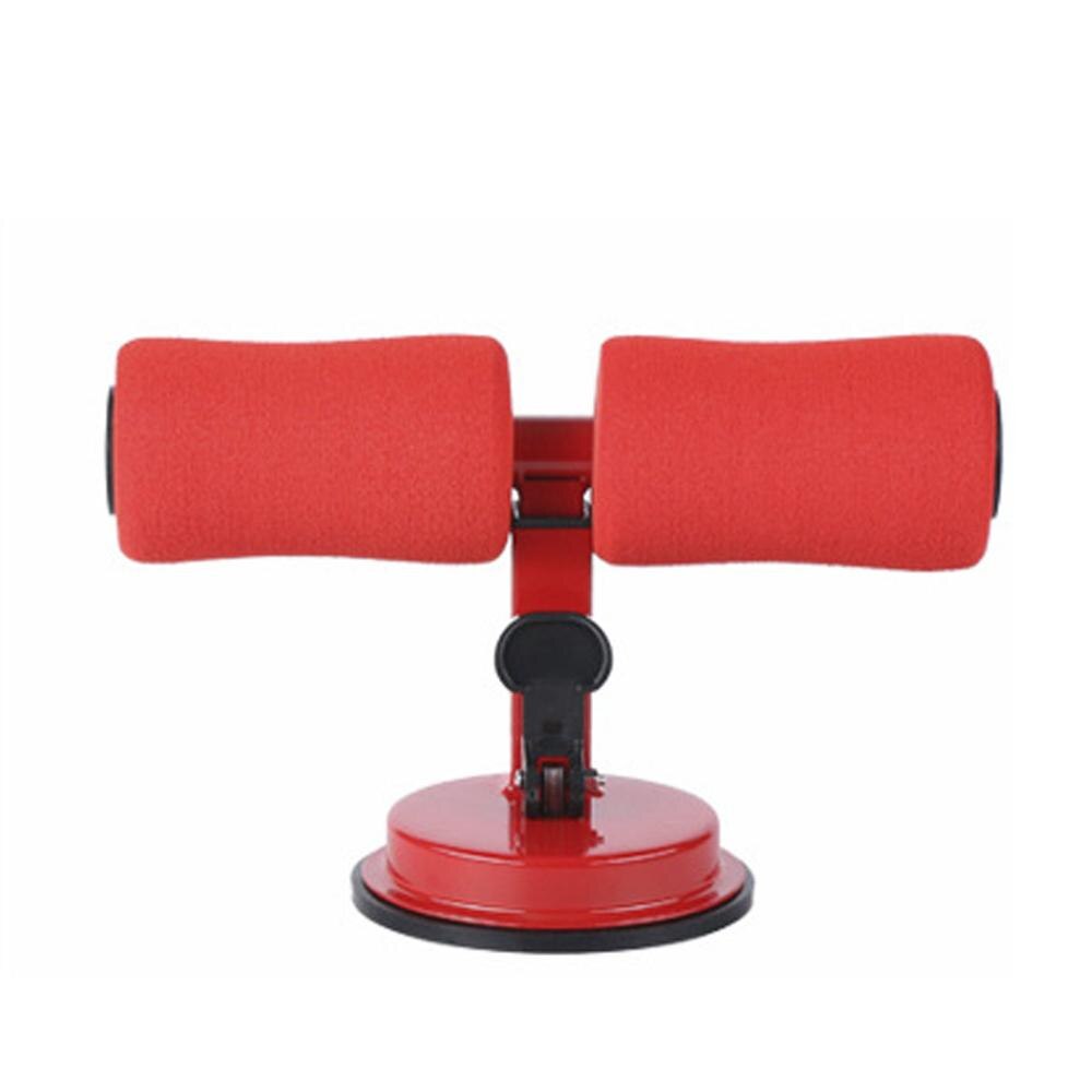 Sit-Up Machine Zuignap Buik Sit-Up Aid Thuis Gewichtsverlies Fitness Apparatuur: Rood
