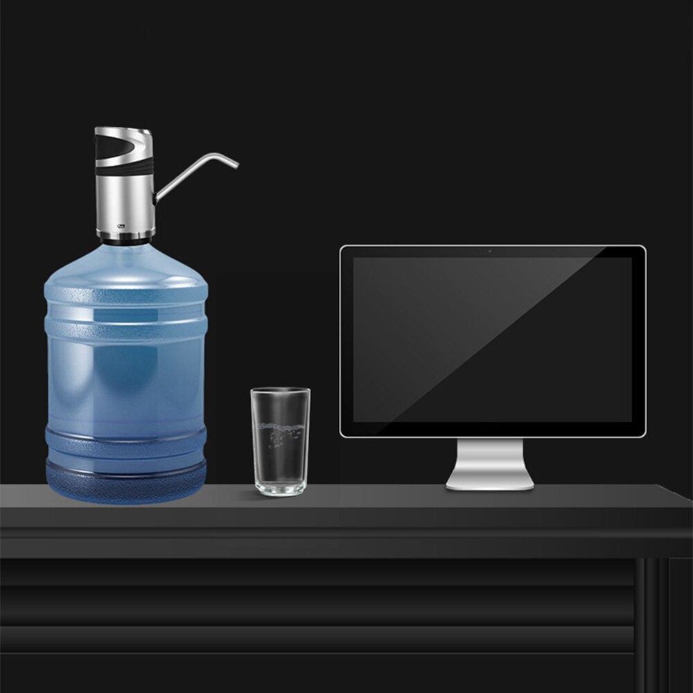 Automatic Electric Water Pump Button Dispenser Drinking Bottle Switch Smart For Home Office Water Pumping Device