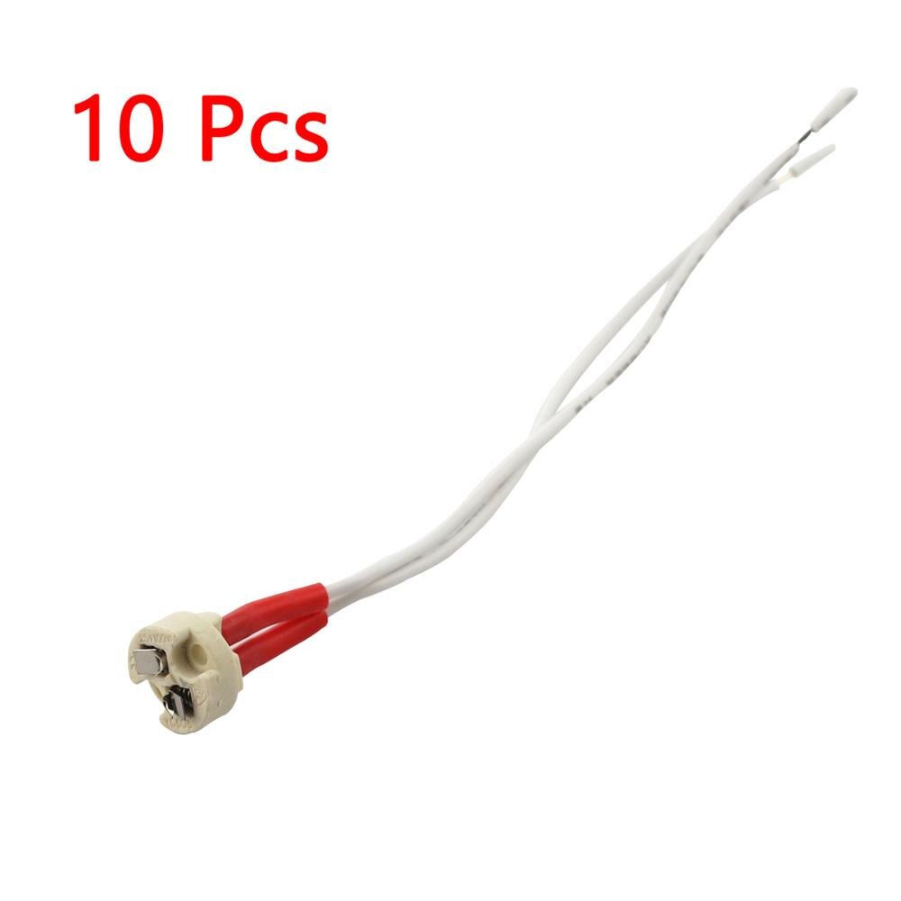 10 stk  mr11 mr16 gu5.3 ledningskontakt led pærer holder sokkel sokkel  gu5.3 mr16, mr11,mr16 gu10 g4 lampe sokkel