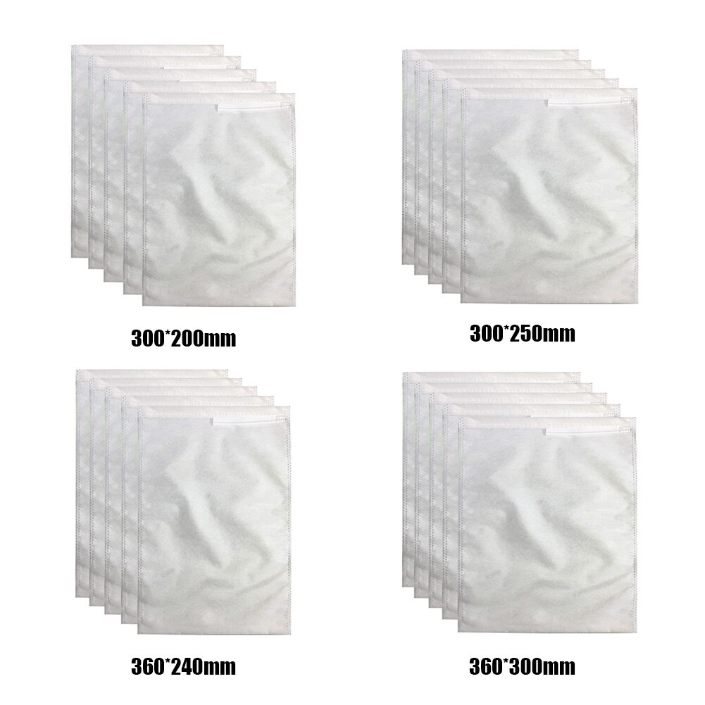 5Pcs Plant Tree Trunk Protector Weather-Proof Plastic Garden Fruit Vegetable Protection Bags Mosquito Insect Bird Barrier Bags