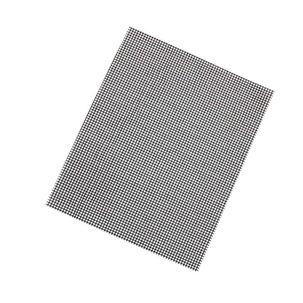 1 BBQ Grill Mat Barbecue Mat Barbecue Aluminum Foil Tool Barbecue Bake Plate Heat Drip Boat Nonstick Pan Mat Fiberglass: gray