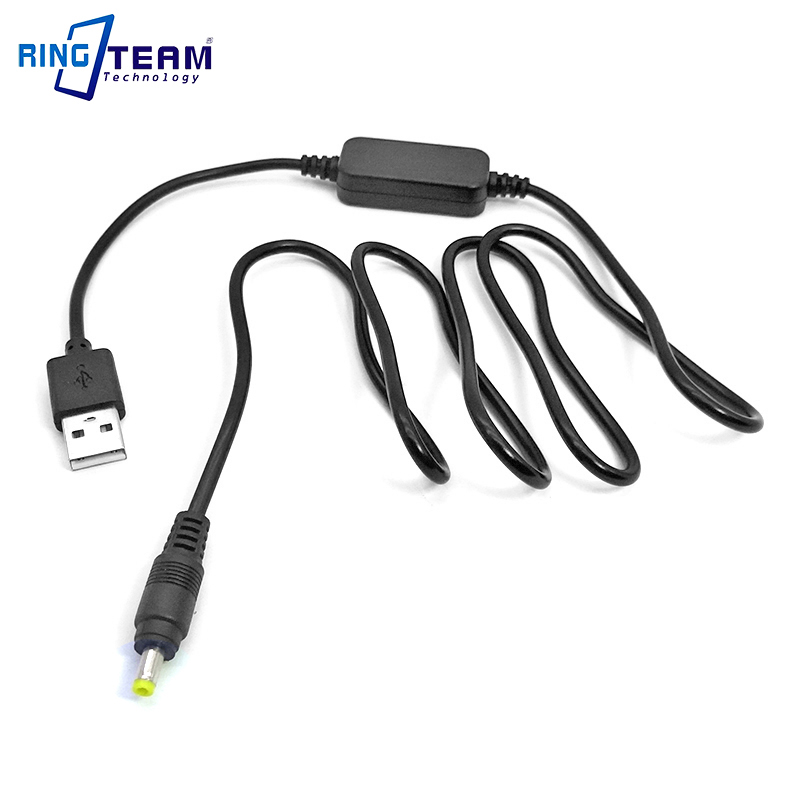 DC 5 V 2A Stick Usb-kabel Verbessern Spannung mit DC 4,0*1,7mm für DC Koppler DMW DCC3 DCC6 DCC8 DCC9 DCC11 DCC12 DCC15 EP-5A EP-5B