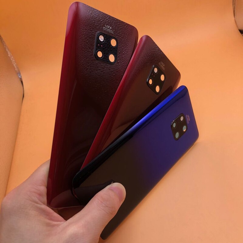 Nuovo alloggiamento OEM Mate20 Pro per Huawei Mate 20 Pro coperchio batteria in vetro riparazione sostituzione porta posteriore telefono posteriore