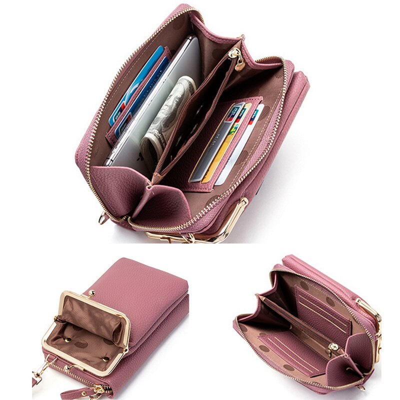 Shujin Crossbody Mobiele Telefoon Schoudertas Telefoontasje Mode Dagelijks Gebruik Kaarthouder Mini Zomer Schoudertas Voor Vrouwen Portemonnee