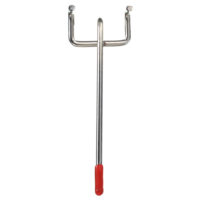 25 uds. Ganchos Pegboard de 100Mm listón de pared tienda de exhibición Peg colgar se adapta gancho para el hogar Metal cromado 1-1,5Kg de carga