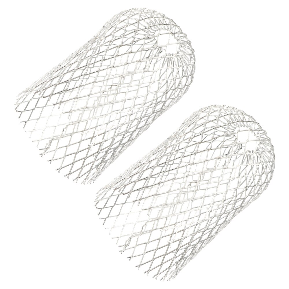 2pcs Gutter Guard Strainer Mesh Gutter Downspout Guard Leaf and Rain Filter