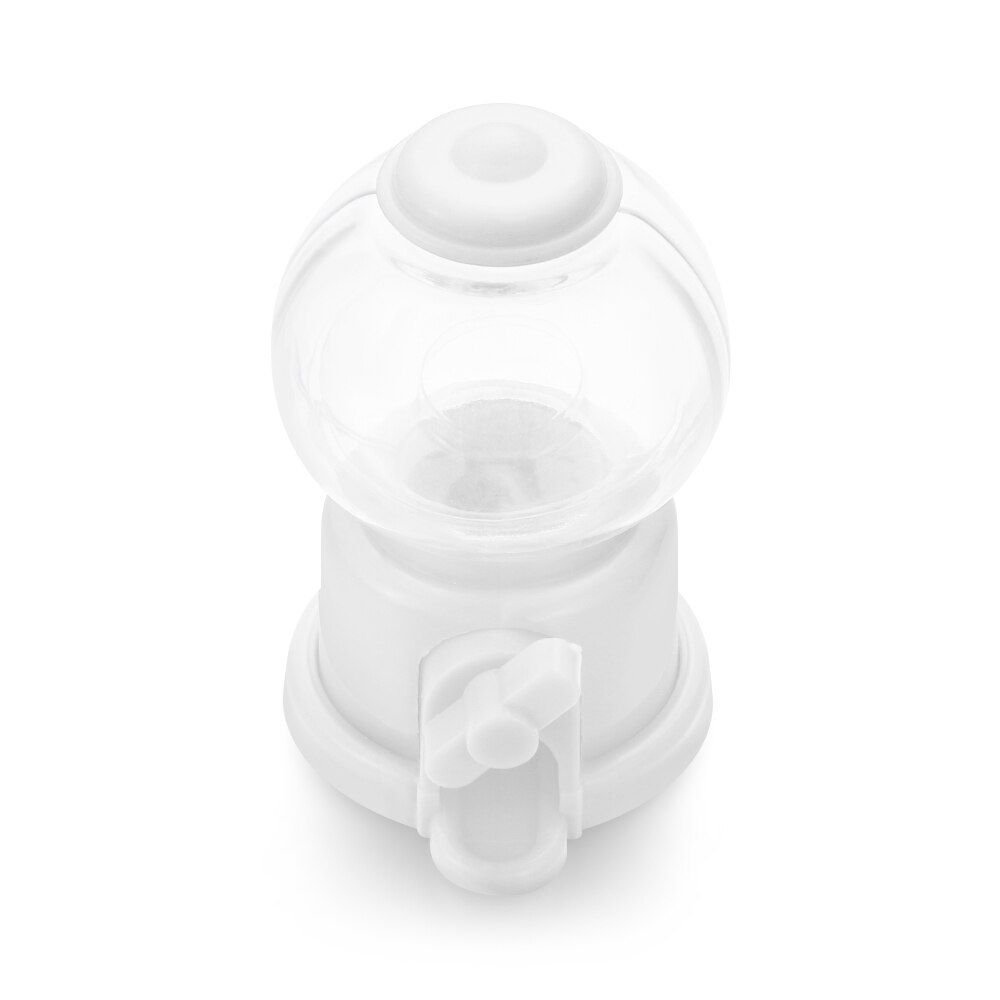 1PC False Eyelashes Packaging Box Small Snail Candy Machine Polygonal Lash Boxes Eyelashes Case Makeup Storage Tool: white