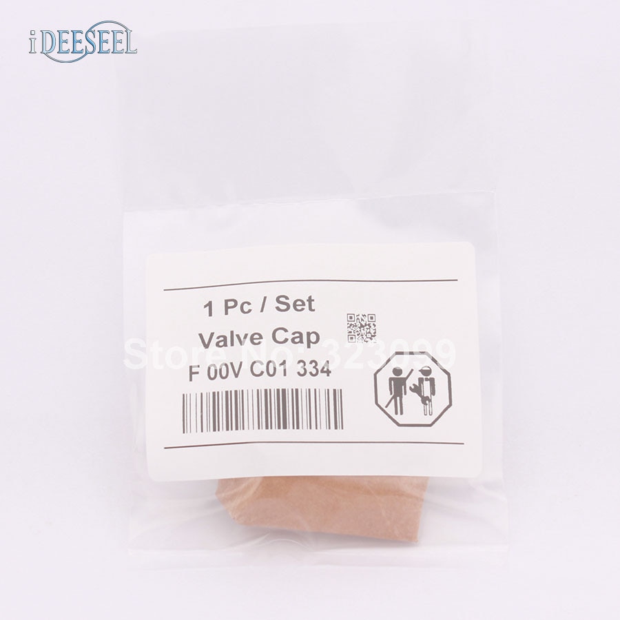 iDEESEEL F 00V C01 334 Valve Cap common rail injector Valve Head F00VC01334 Valve Bonnet / Valve Seat Of FOOVCO1334