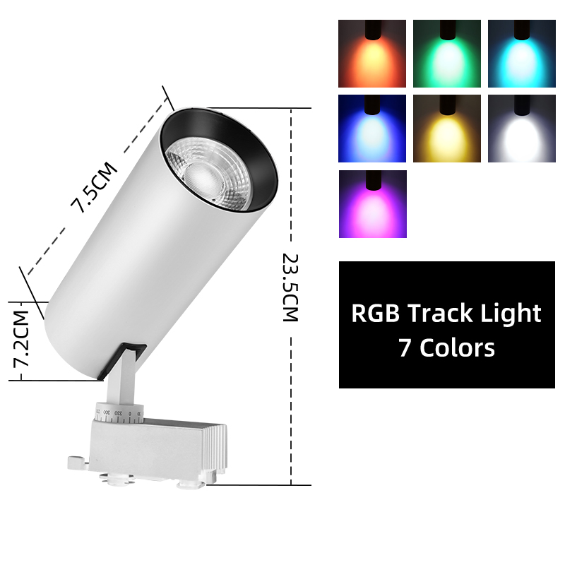 RGB Schiene Beleuchtung LED Neon- LED Stelle Bühne Lichter Leuchte Decke Lampe für Zimmer Dekor Disko Bar Bekleidungsgeschäft Schienen Licht einstellen: hellgelb