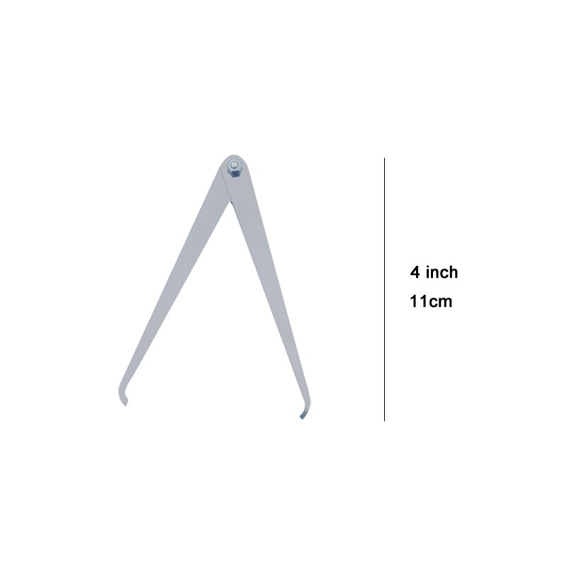 4" Steel Pottery Ceramics Caliper Clay Sculpture Ceramic Measuring Tools Pottery Measure Caliper