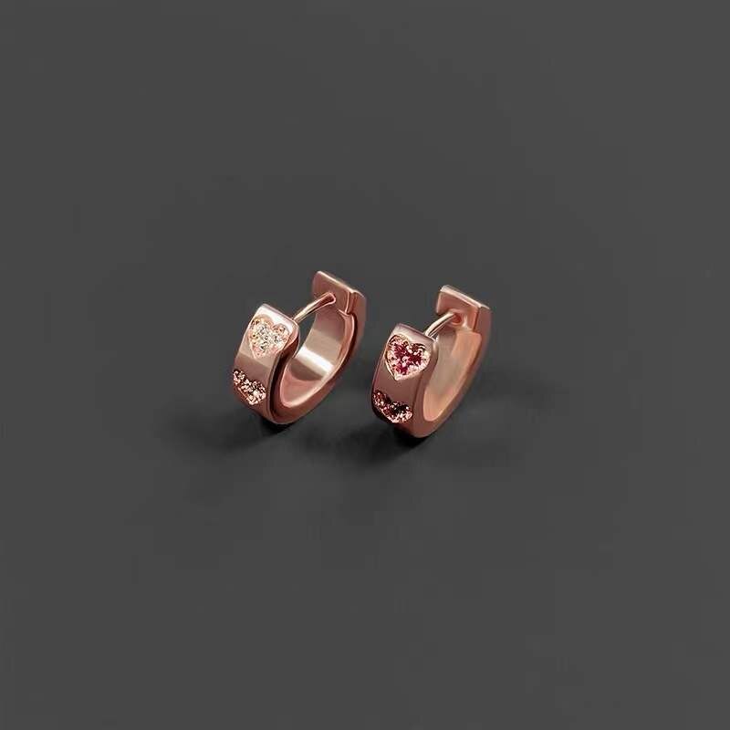 Novo fevereiro 2022 amor anel de jóias, presente do dia dos namorados, jóias femininas marroquinas: Earrings3-Small