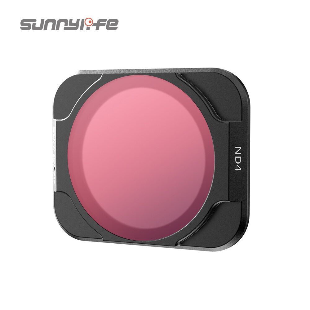 Sunnylife Lens Filters For DJI Mavic Air 2S Glass Lens Filter Set CPL/ND/PL16/32 ND Angle Adjustable For DJI Drone Accessories: ND4 filter