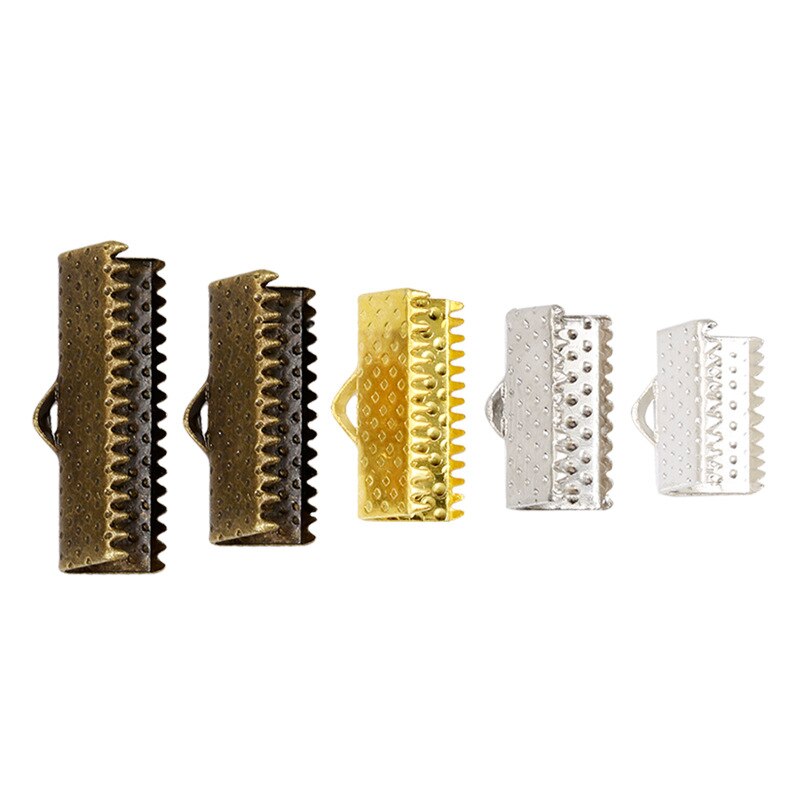 Clip en alliage métallique, 10 pièces/ensemble pièces, argent Bronze blanc or, bijoux, accessoires de bricolage, matériel de maroquinerie,