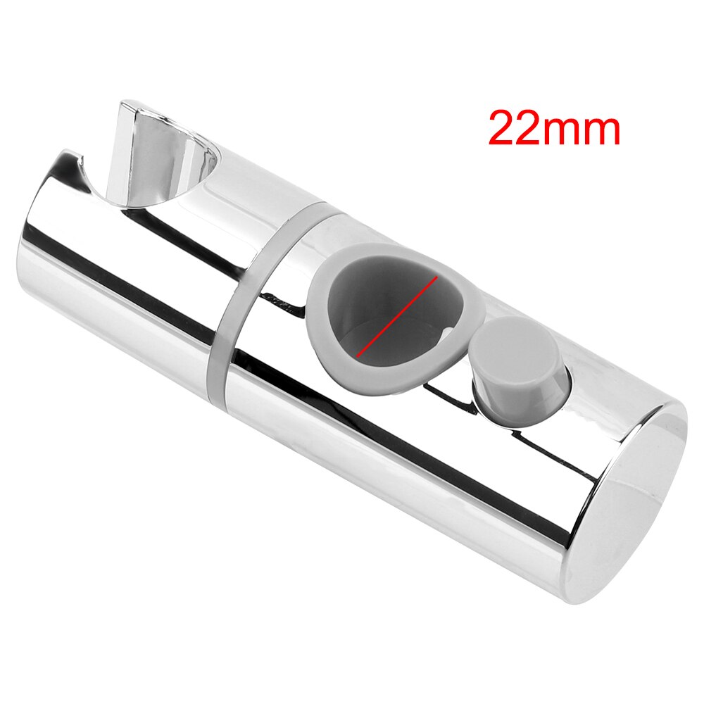 Badkamer Accessoires Universele Douchekop Houder Beugel Douche Slide Rail Bar Houder 18-25Mm Verstelbare Klem Abs: 22mm diameter