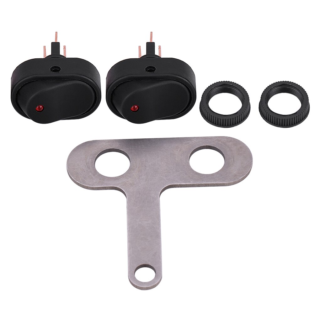 Universal A B C D E LED Headlight Headlamp On Off Switch with Indicator Suitable for most 12V motorcycles motorbike scooter: B