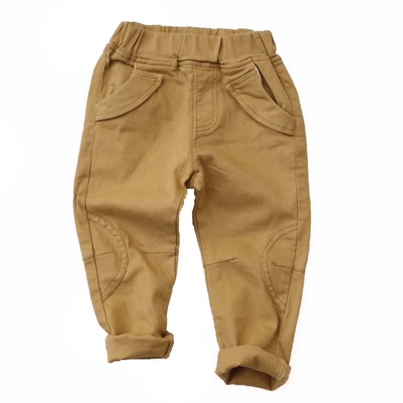 Kids Spring autumn clothes Girls trousers children pants for baby boys pants solid navy blue green khaqi Woven