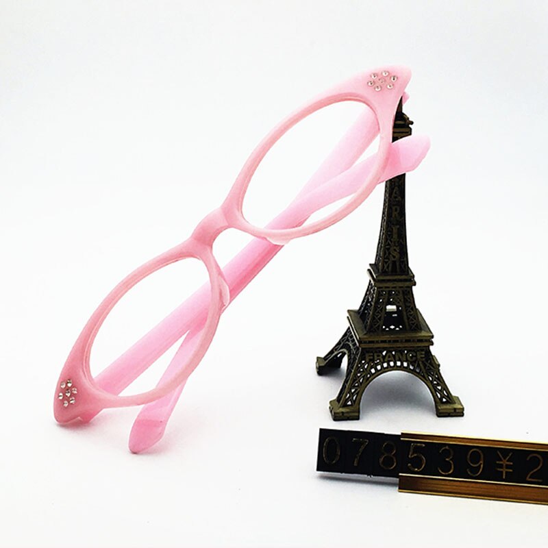 Nueva montura de gafas de ojos de gato bonitas y bonitas para mujer, gafas de para mujer, accesorios para gafas, gafas miopía con prescripción para Miopía