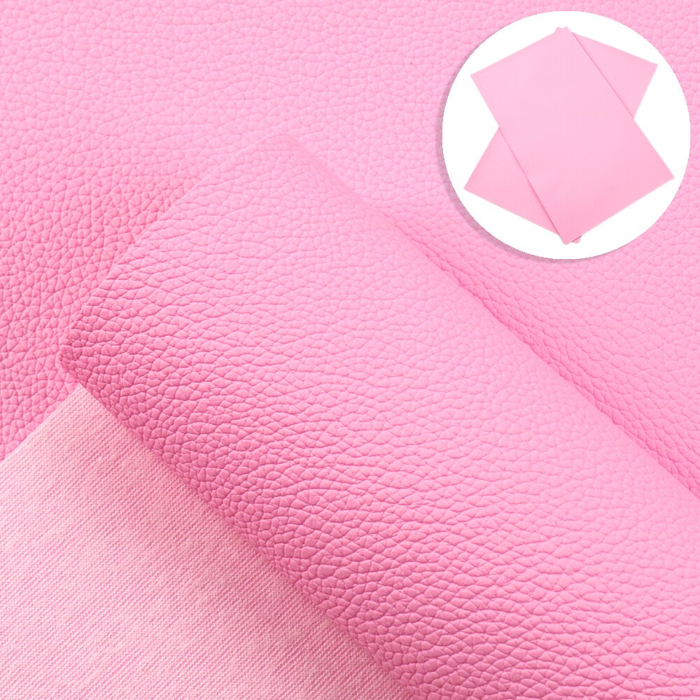 20*33cm Plain Color Lychee Grain Leather Fabric Faux Leather For Handbag Wallet Earrings Making,1Yc9050: 1099262015