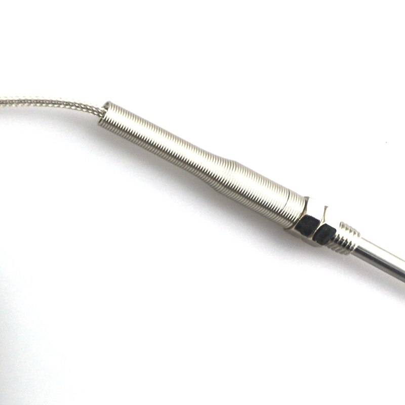PT100 probe 2m RTD Cable Stainless Probe 100mm 3 Wires Temperature Sensor -50 C to + 400 C