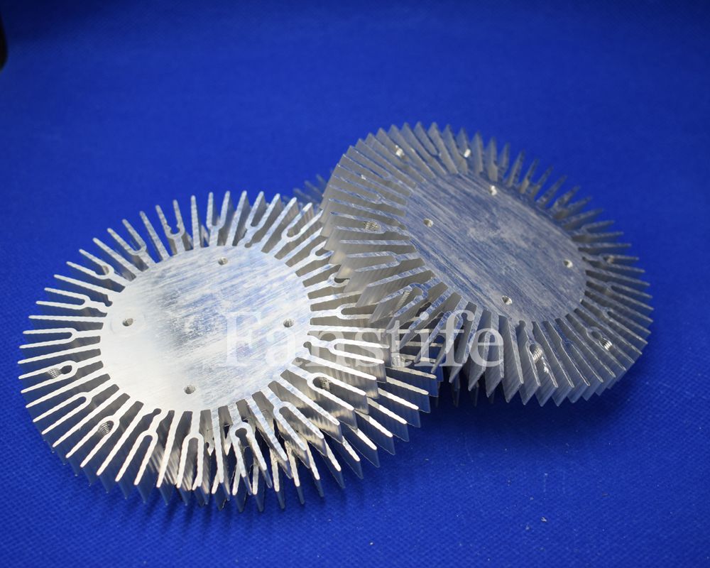 90mm Height-10mm High Power Led Radiator CREE Led 10W Aluminum Heatsink