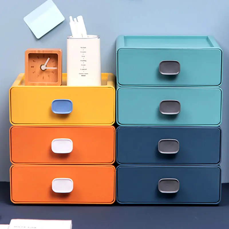 Schublade Kosmetik Parfüm Haar Zubehör Briefpapier Schmuck machen-hoch Gestell Lagerung Haushalt Kunststoff Schreibtisch Gittergewebe Organizer Kasten