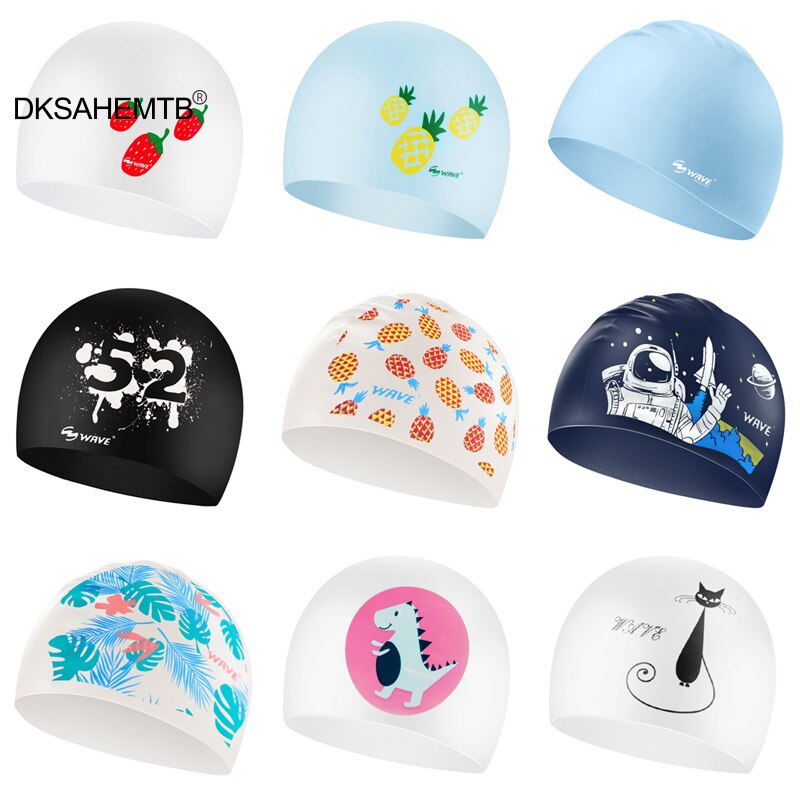 Badmuts Silicone Mannen En Vrouwen Waterdicht Plus Verdikking Lang Haar Sport Zwemmen Zwembad Cap Zwemmen Hoed Cover Voor Volwassen
