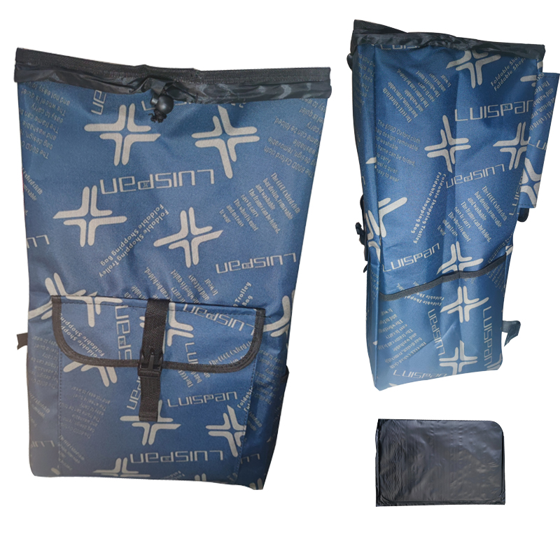Storage Bags for Trolley Shopping Cart Woman Market Purchase Basket Trailer Portable Cart Large Luggage Bags Foldable Handbag