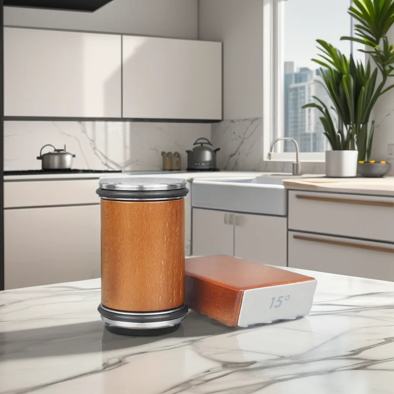 Rullande knivslipare magnetisk knivhållare diamantslipstenskit med 15 och 20 graders vinkelrulle kökstillbehör